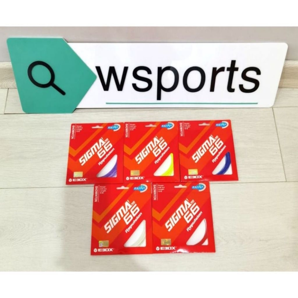 สายแบดมินตัน Ebox SIGMA 66 ดั้งเดิม