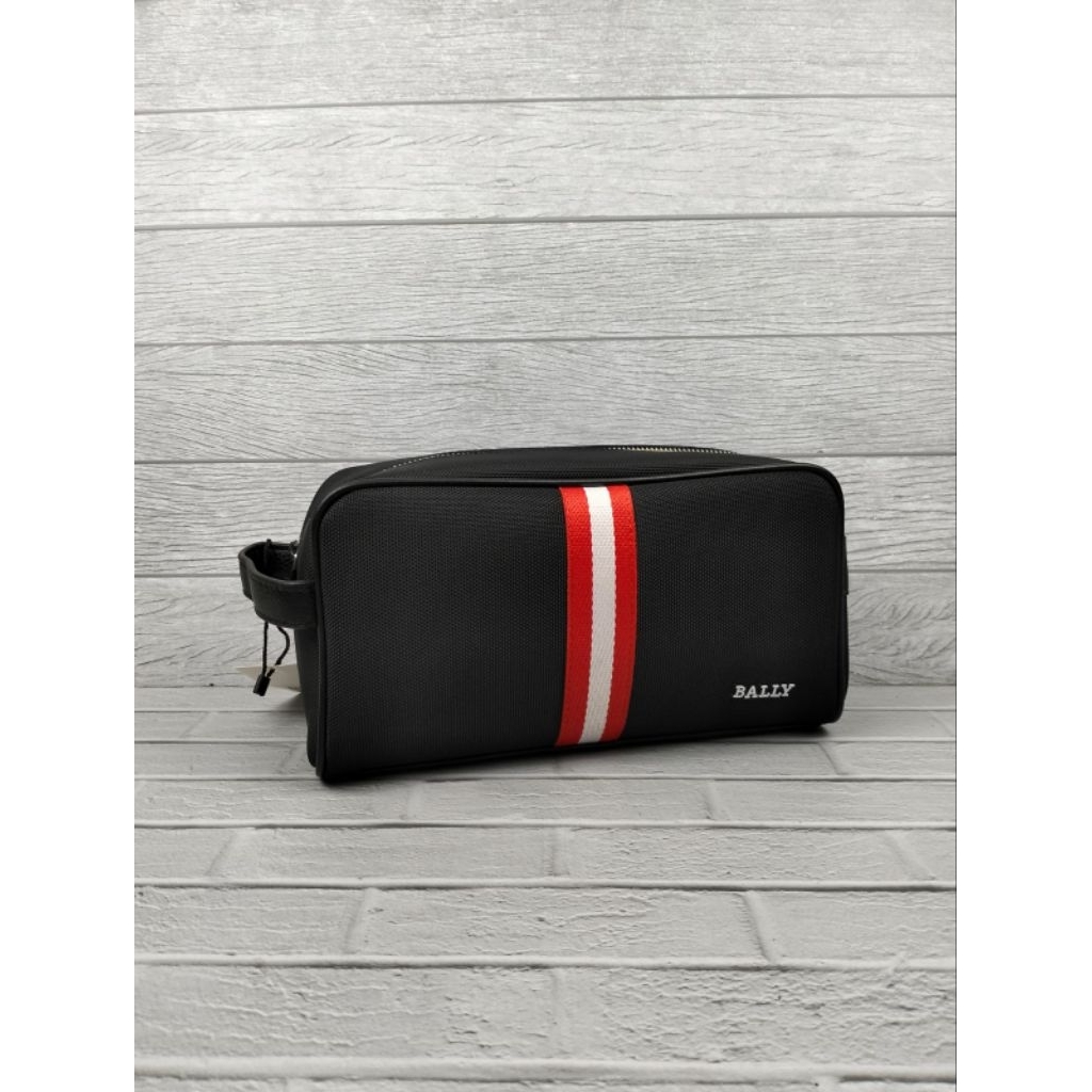 กระเป๋าคลัทช์ผู้ชาย กระเป๋าถือ bally pouch bag
