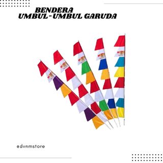 BENDERA UMBUL UMBUL GARUDA 8 MATA