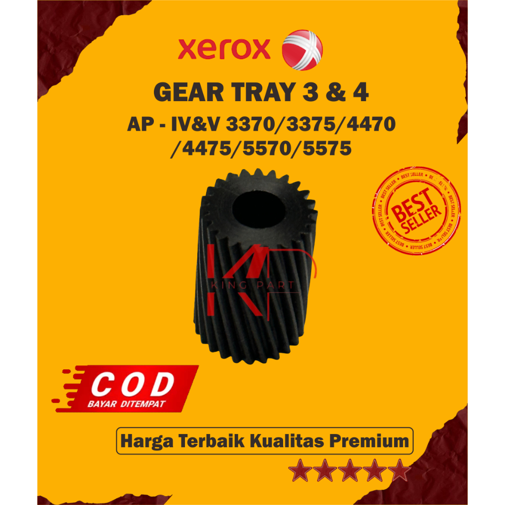 GEAR TRAY 3 & 4 FUJI XEROX AP - IV&V 3370/3375/4470 /4475/5570/5575