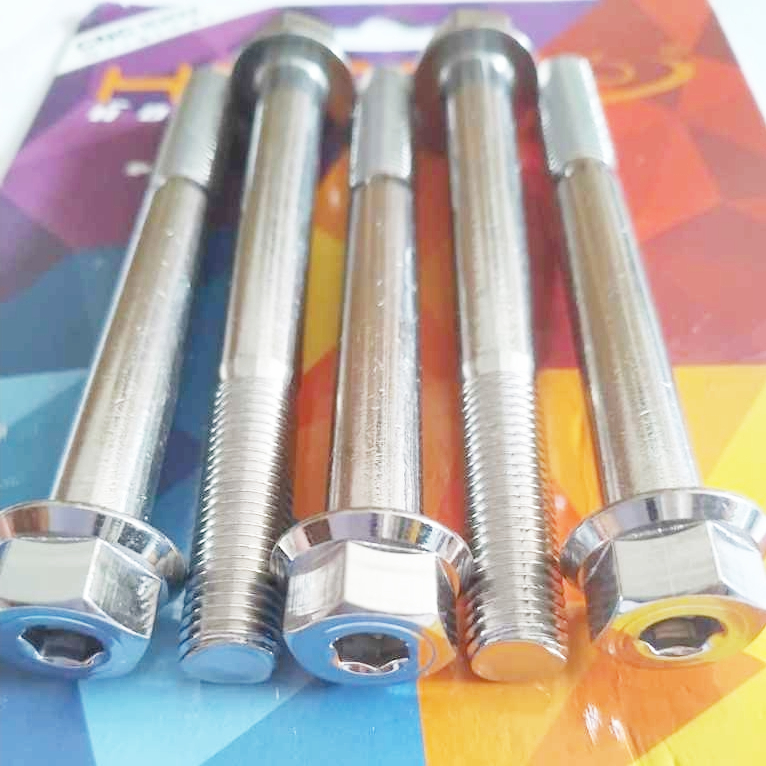 Probolt Bolt M10x90 ด้าย 10 มม.ความยาว 9 ซม.สแตนเลส 100% Original Heng