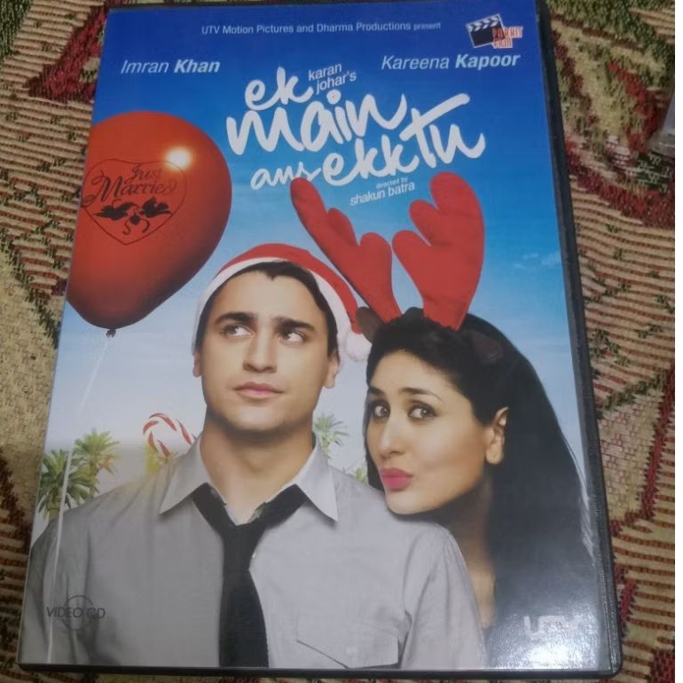 VCD ORIGINAL BOLLYWOOD EK MAIN AMS EKK TU Feat IMRAN KHAN INDONESIAN TEXT