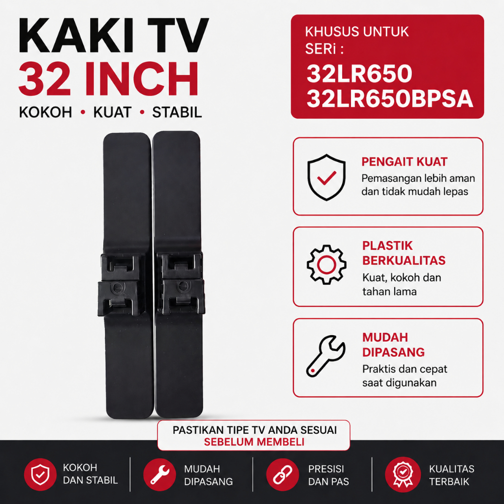 LG TV LEGS LG TV STAND STAND 32LR650 / 32LR65 / 32LR650BPSA