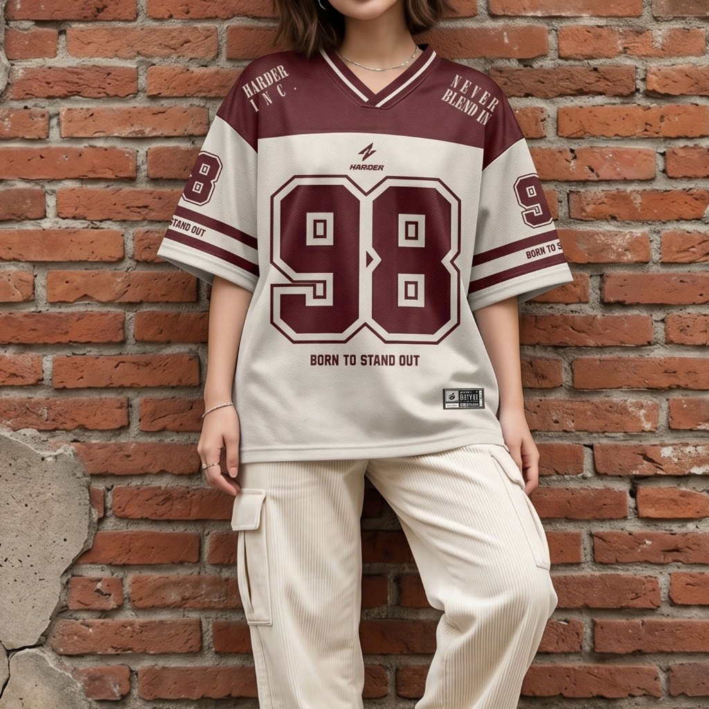 OVERSIZE JERSEY ORIGINAL HARDER - OVERSIZE JERSEY - DRYFIT OVERSIZE VINTAGE JERSEY
