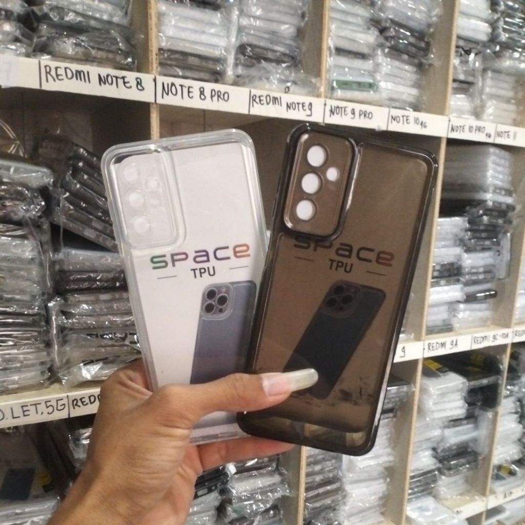 Space Case SAMSUNG M23 / F23 Soft Case Clear Black TPU Transparent Full Cover