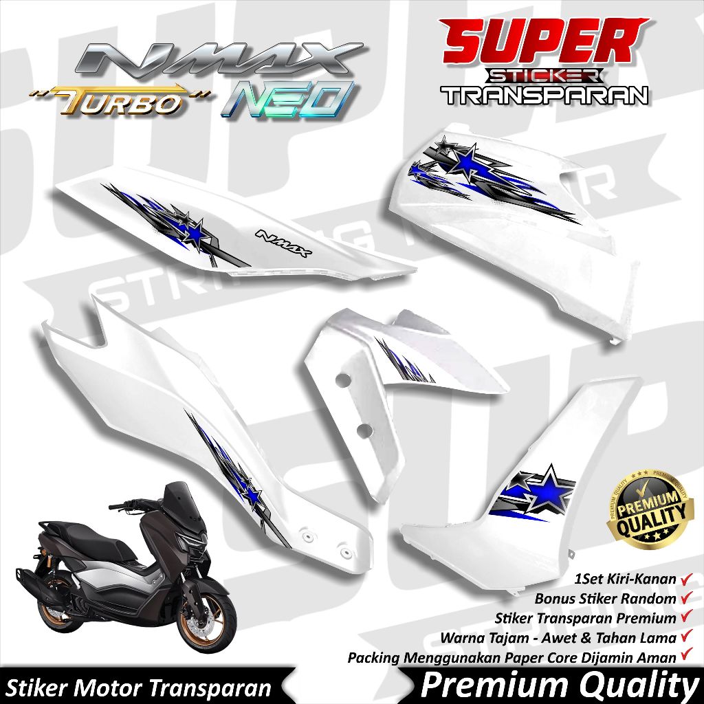 Cool โปร่งใส Nmax Neo สติกเกอร์ Nmax Striping สติกเกอร์ UV โปร่งใส Nmax Turbo Striping Nmax Turbo/Ne