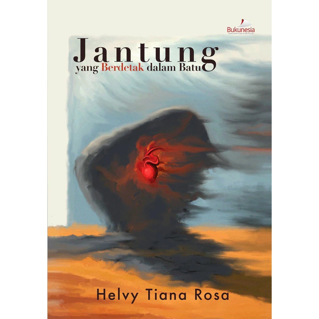 Heartbeat in Stone Poetry Collection Helvy Tiana Rosa Poetry Book Poetry Collection Book - Bukunesia