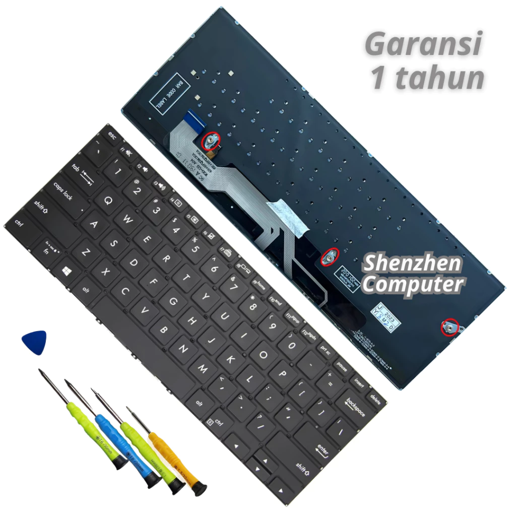 คีย์บอร์ด Asus Zenbook Flip 13 UX362/UX362F/UX362FA/UX362CA/UX363EA
