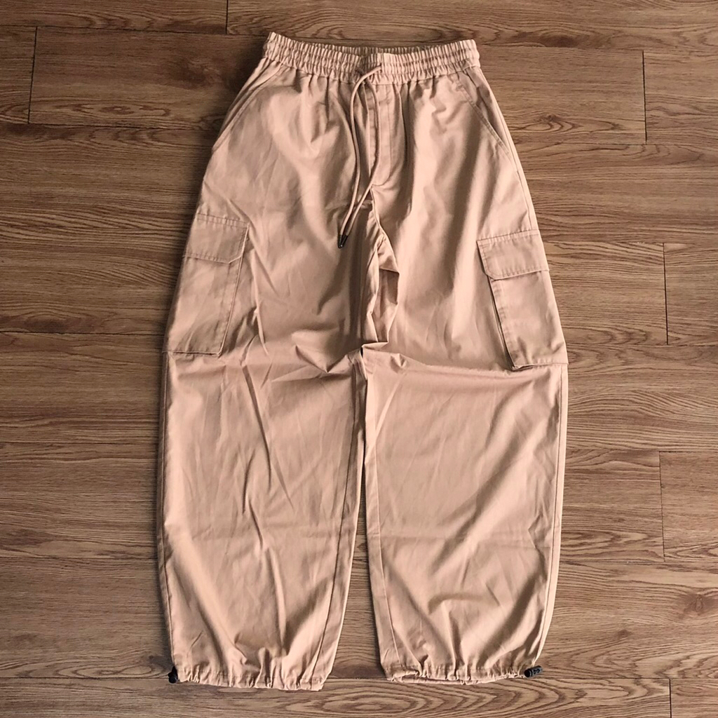 GU CARGO PANTS สีน้ําตาล