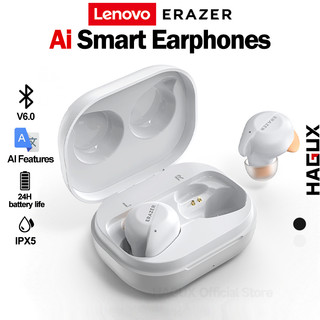 Lenovo ERAZER XT91PRO True Wireless Headset terjemahan AI Bluetooth V6.0 TWS Mini Earbuds In-Ear Earphone IPX5