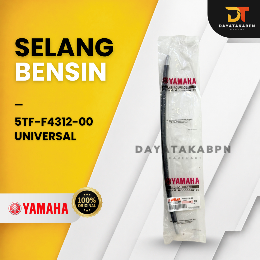 Original Yamaha Universal 5TF-F4312-00 สายน้ํามันเบนซิน