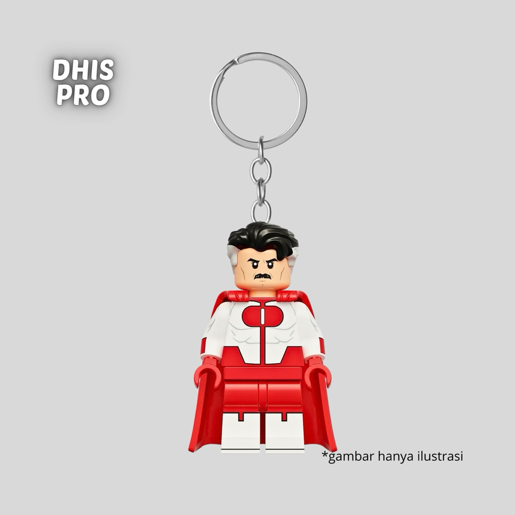 GANTUNGAN Dhis Project พวงกุญแจรูป Omni Man Invincible