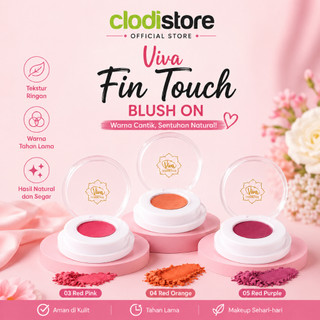 VIVA Fin Touch Blush On Finishing Touch Blush On 2g Blusher Perona Pipi