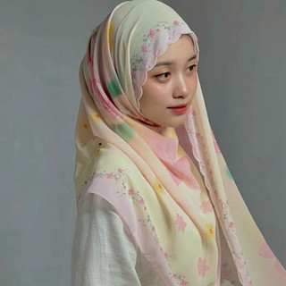 Orleena Pattern Embroidery Pashmina