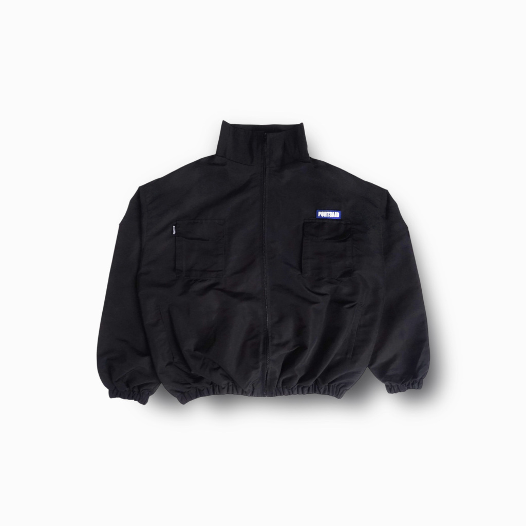 Portsaid - Tracktop Jacket Reddit Black