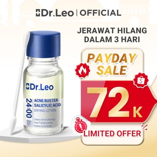 Dr.Leo - Salicylic Acid Acne Essence Drying Lotion 10mL Serum Jerawat Acnes Skincare Instant Acne Care