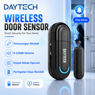 COD Daytech Alarm Pintu alarm Rumah Kaca Jendela Rumah Pintu Kaca Toko Alarm Sensor Anti Maling