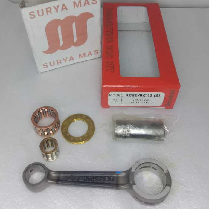 Con Rod Conrod Connecting Rod ลูกสูบก้านลูกสูบ RC80 RC110 CRYSTAL DENSHIN