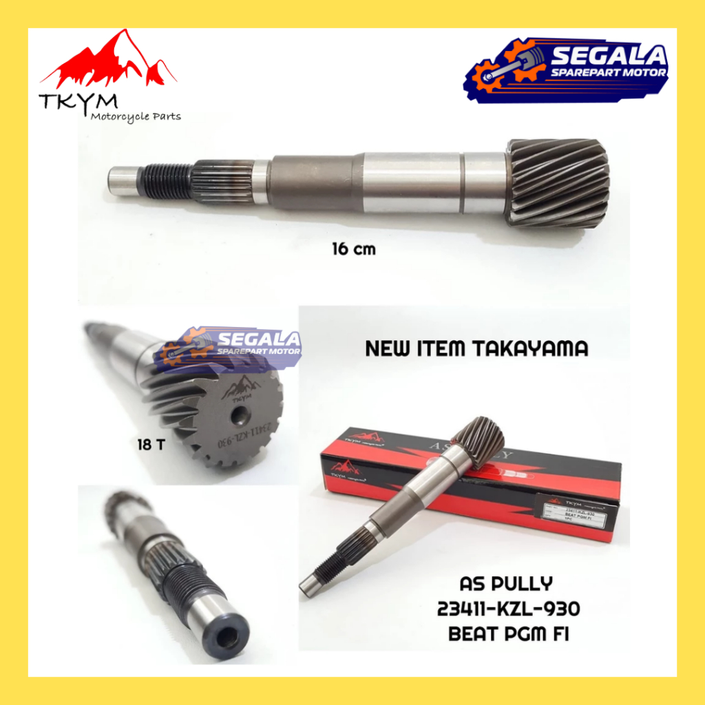 As Pully Takayama Beat PGM FI Rough Starter 18T 23411-KZL-930