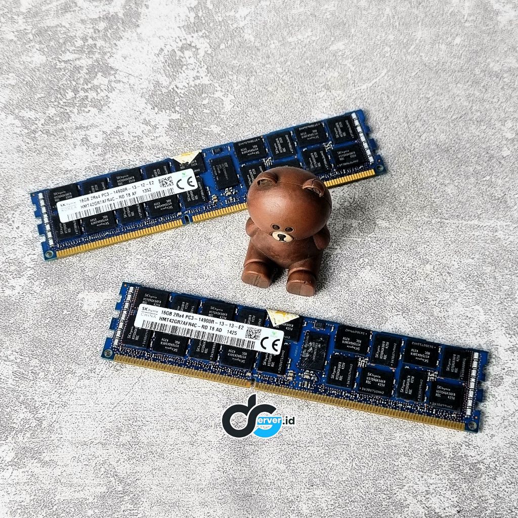 หน่วยความจําเซิร์ฟเวอร์ 16GB DDR3 14900R Dual Rank SKhynix