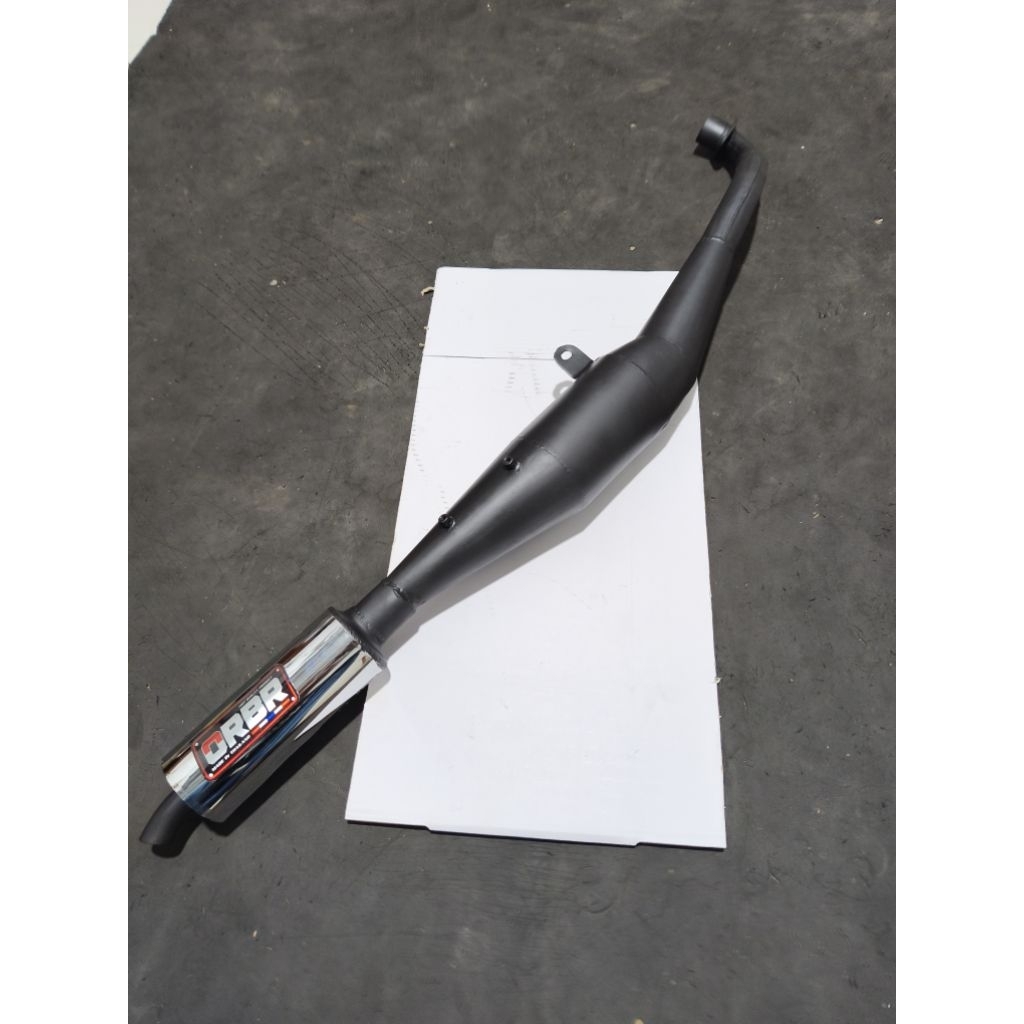 ท่อไอเสีย ORBR Fizr Force1 F1zr F1 Yamaha Alfa Y100 Bele100 Mate111 ท่อไอเสียมาตรฐาน