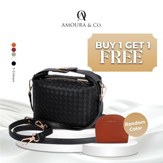 [ BELI 1 GRATIS 1 DOMPET } Amoura & Co. GRACE BAG Tas Wanita Multifungsi Elegan stlylish pesta daily