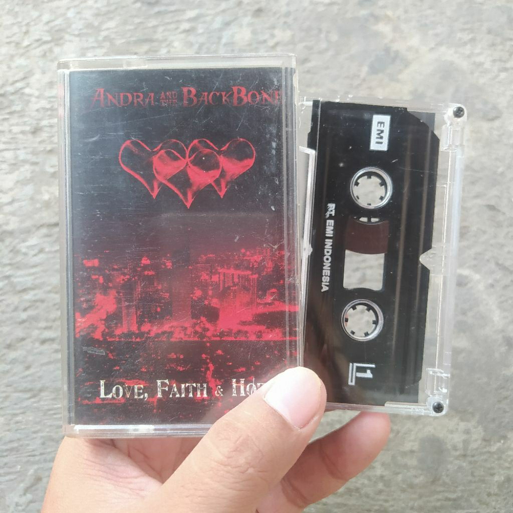 Andra And The Backbone Cassette Tape - Love, Faith & Hope