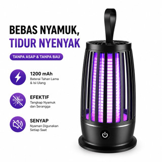Lampu Perangkap Pembasmi Nyamuk Lalat Elektrik Anti Mosquito LED UV