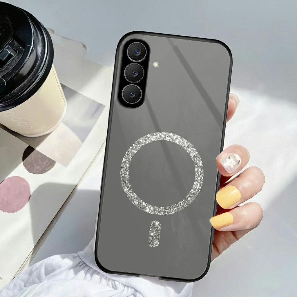 เคสแก้วอะคริลิค Samsung S26 [SK197] - เคสกระจกเงา - เคส S26 HP - Samsung S26 ULTRA A27 A37 A57 เคส H