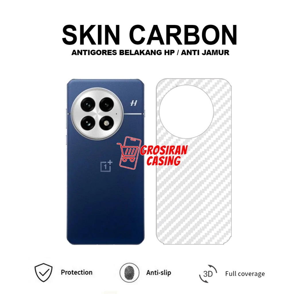One Plus 13 5G One Plus 13S One Plus 15 5G One Plus Ace 6T Skin Carbon 3D Anti-scratch Back Skin Car