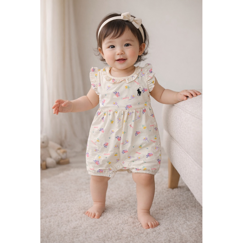 เสื้อผ้าเด็ก, ชุดรอมเปอร์, CHILDRENS, CHILDRENS JUMPER, GIRLS JUMPER, POLLO CLOTHES