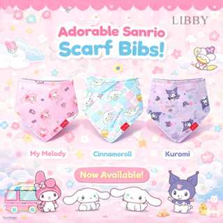 LIBBY SANRIO SCRAFT BIB GIRL / Slaber / ผ้ากันเปื้อนเด็ก 1 ช…