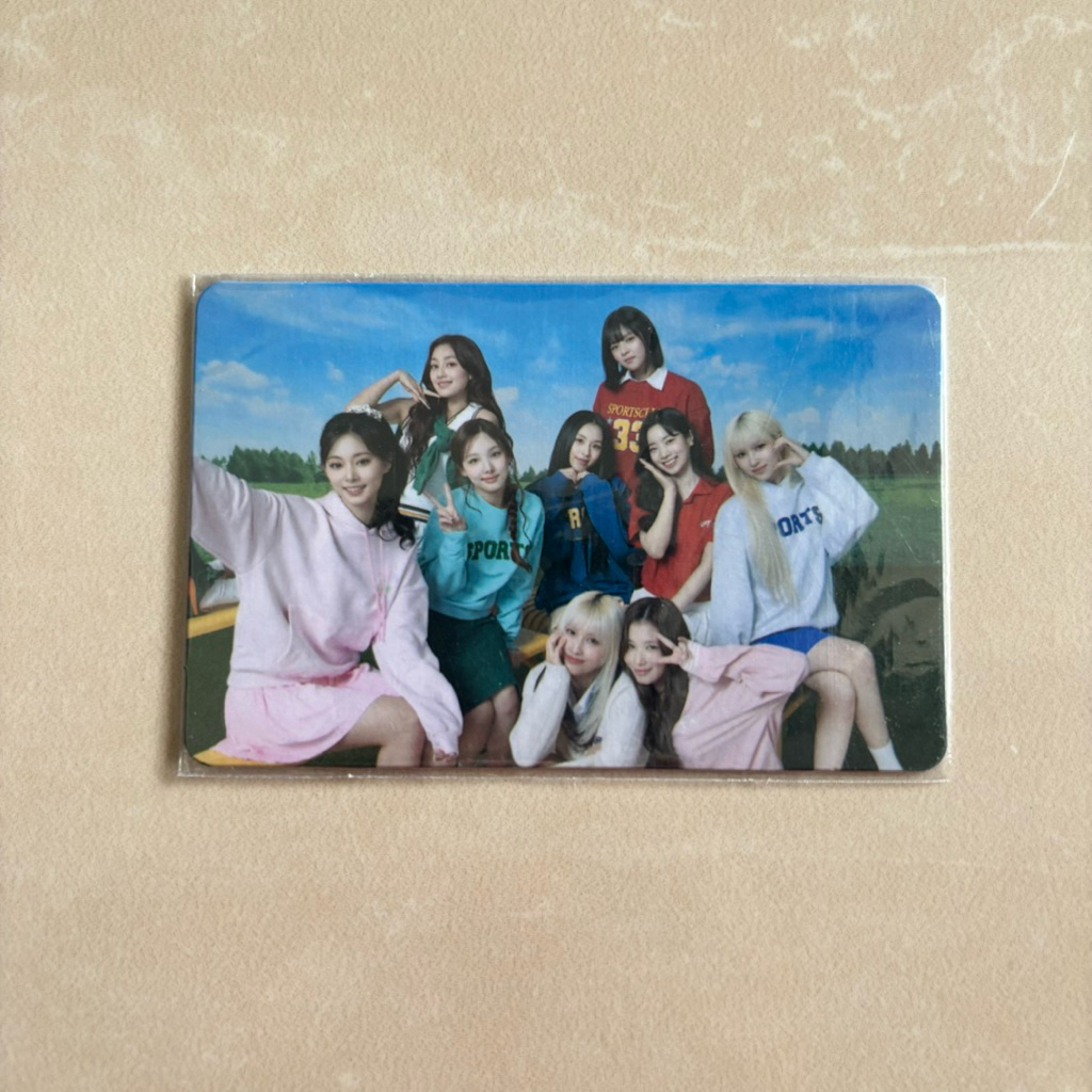 การ์ดสะสม Nabati x Twice Group