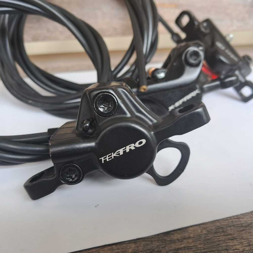 Tektro m275 เบรคไฮดรอลิก Caliper รวมแผ่นซับ New Original Tektro ดิสก์เบรกไฮดรอลิก Caliper / x-spark 