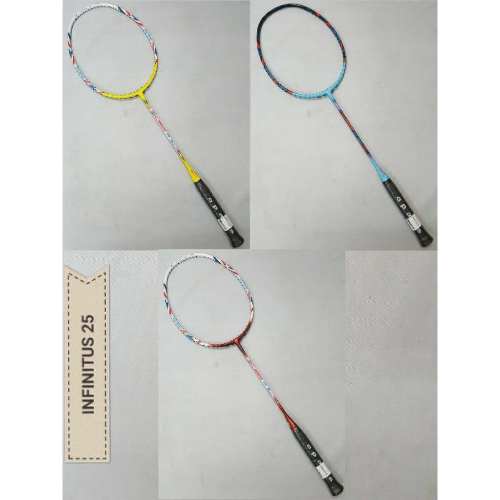 APACS INFINITUS 25 BADMINTON CKET STRONG 38 LBS PULL ORIGINAL