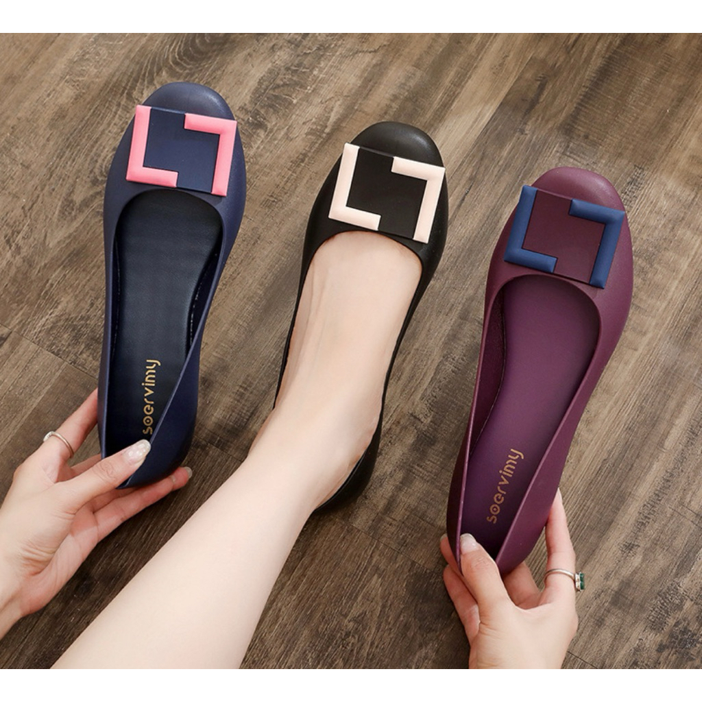 SOERVIMY JELLY SHOES CUBE BOX SORVIMY JELLY SHOES FRAGRANT