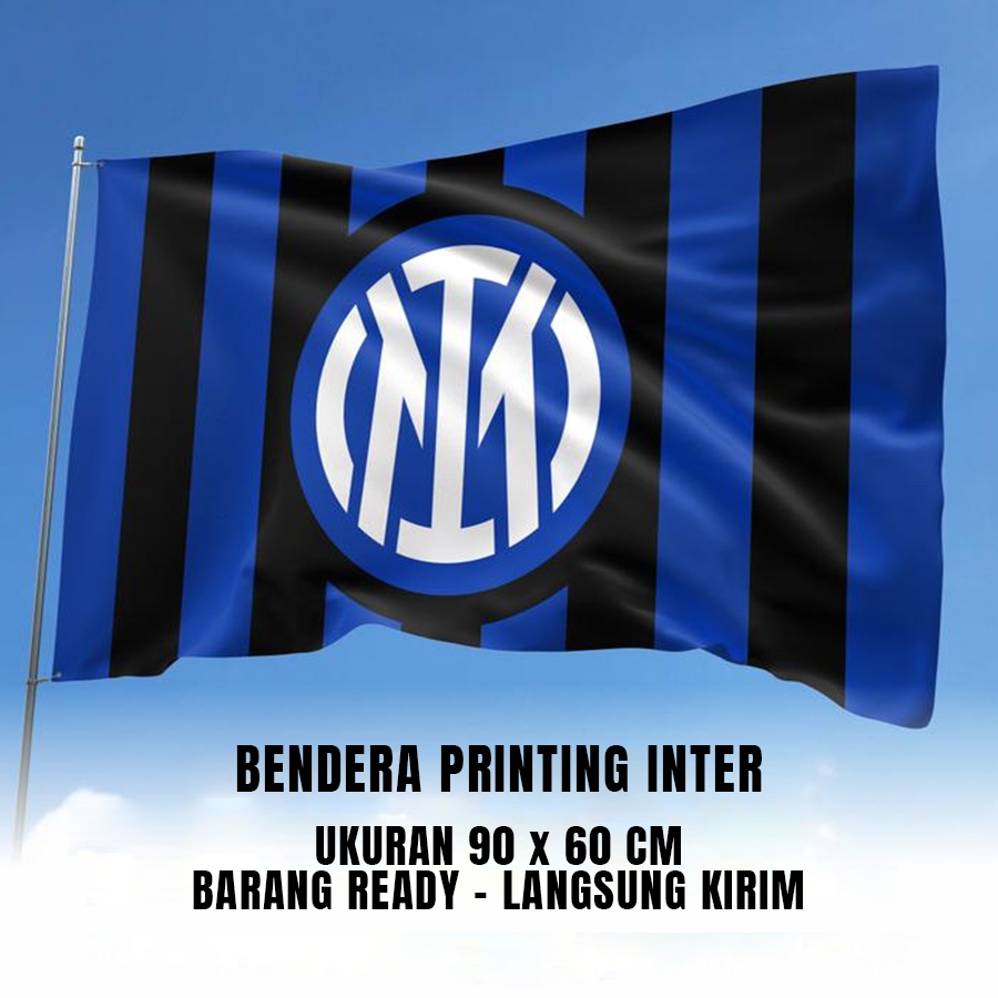 INTER MILAN FOOTBALL CLUB โปสเตอร์ผ้า FLAG INTER MILAN