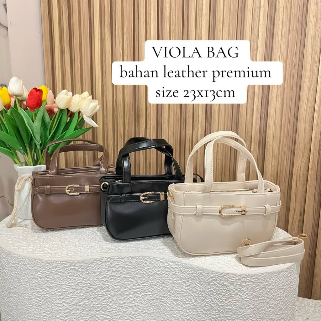 CFG VIOLA YEPPO BAG วัสดุหนังพรีเมี่ยมหนา