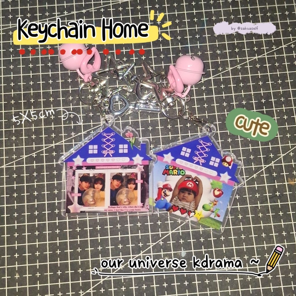 [อ่านคําอธิบาย] พร้อม! พวงกุญแจ OUR UNIVERSE KDRAMA HOME