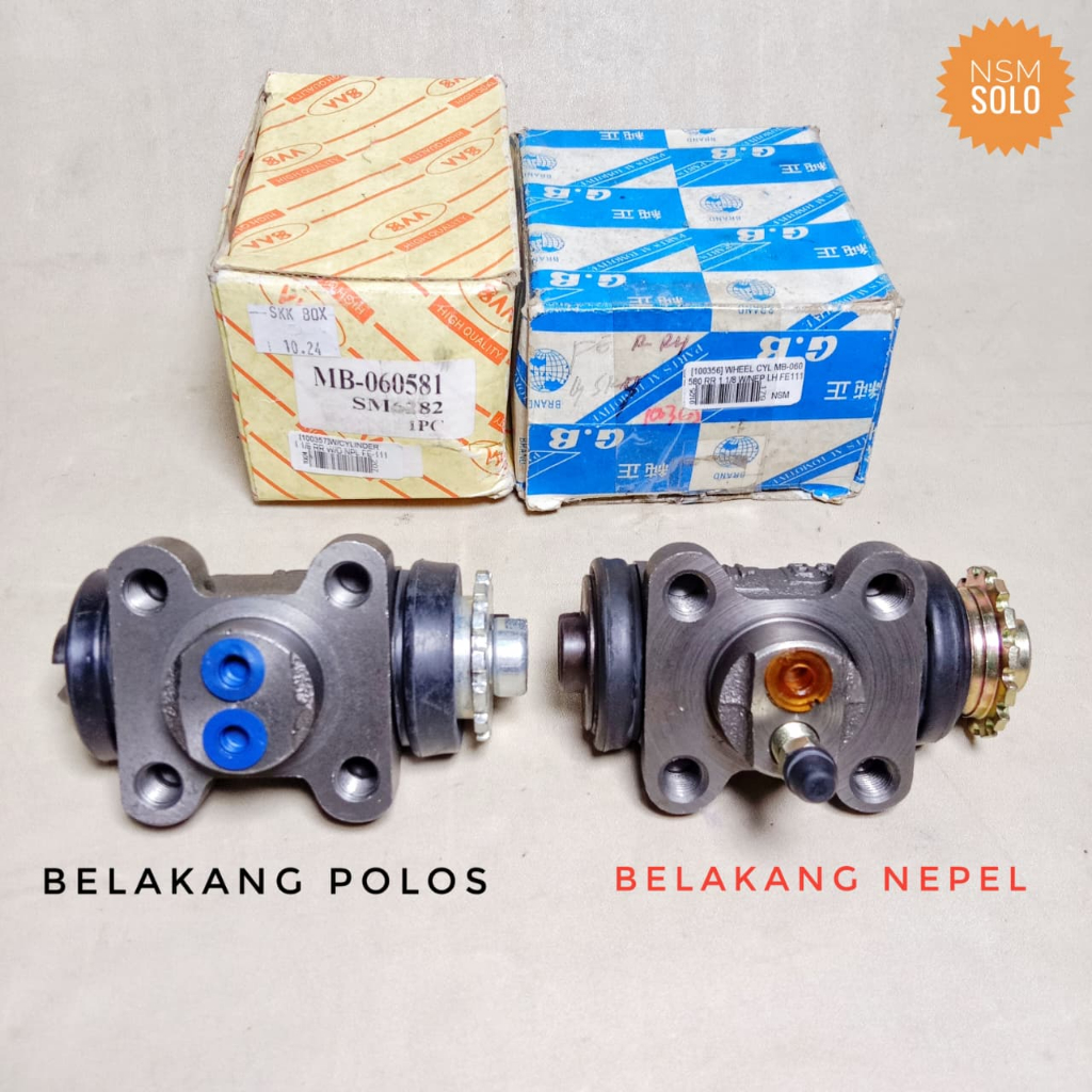ล้อ CYLINDER - เบรกหลังด้านหน้า CYLINDER FE111 PS100 1 1/4 WNP MB-060571 GB 1 1/8 WNEP MB-060580/1 1