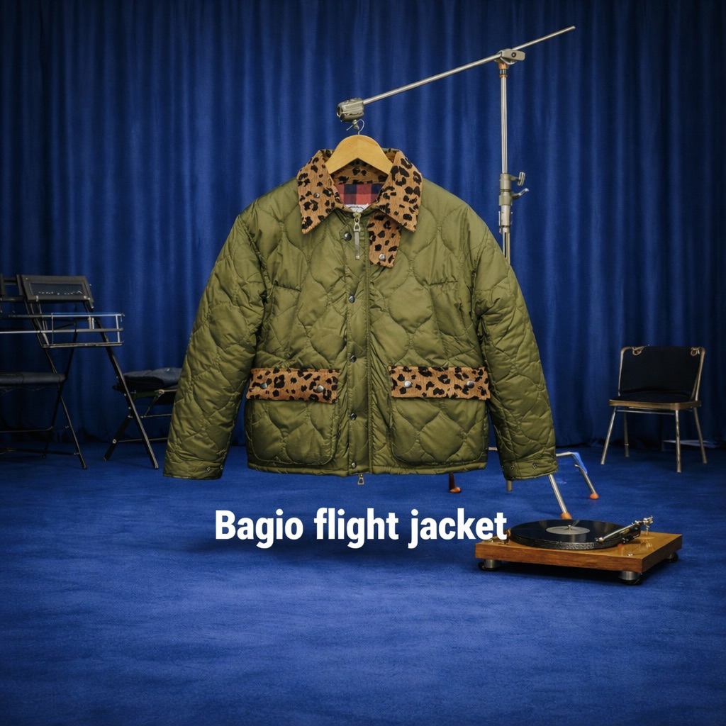 STLLR - Baggio Flight Quilted Jacket