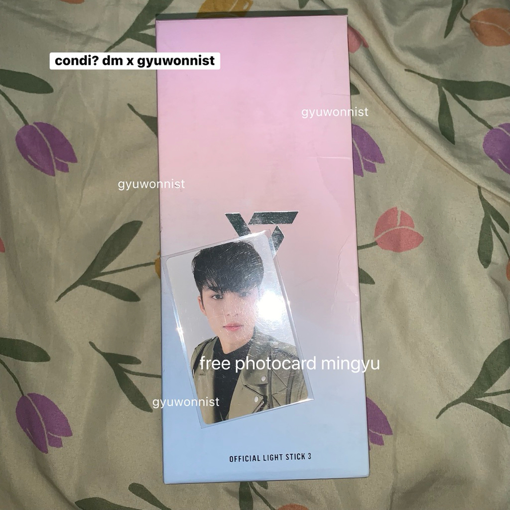 SEVENTEEN OFFICIAL LIGHTSTICK VER 3 CARATBONG