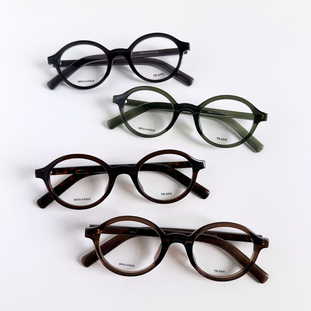 WEGLASSES TR 604 ROUND UNISEX EYEGLASSES FRAME