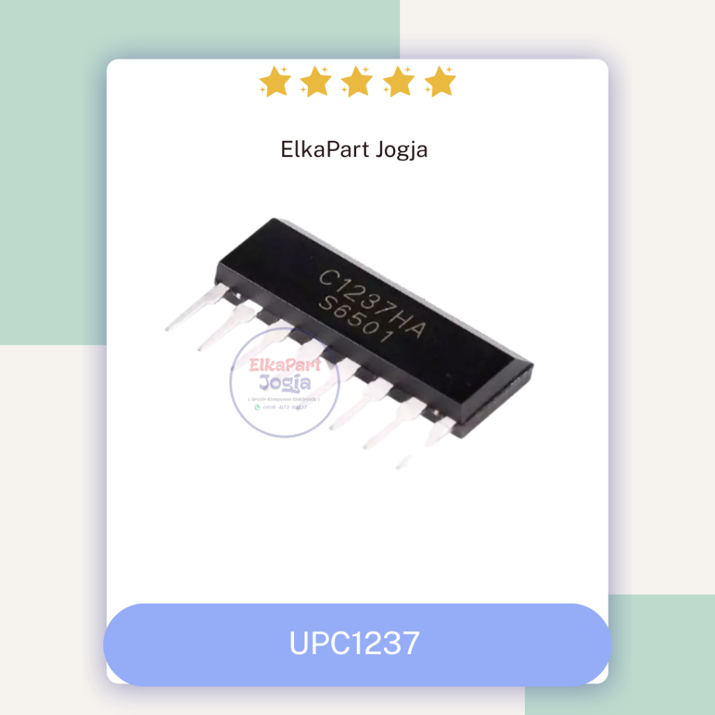 IC UPC1237HA C1237HA ZIP8 Protector IC Power Amplifier 1237