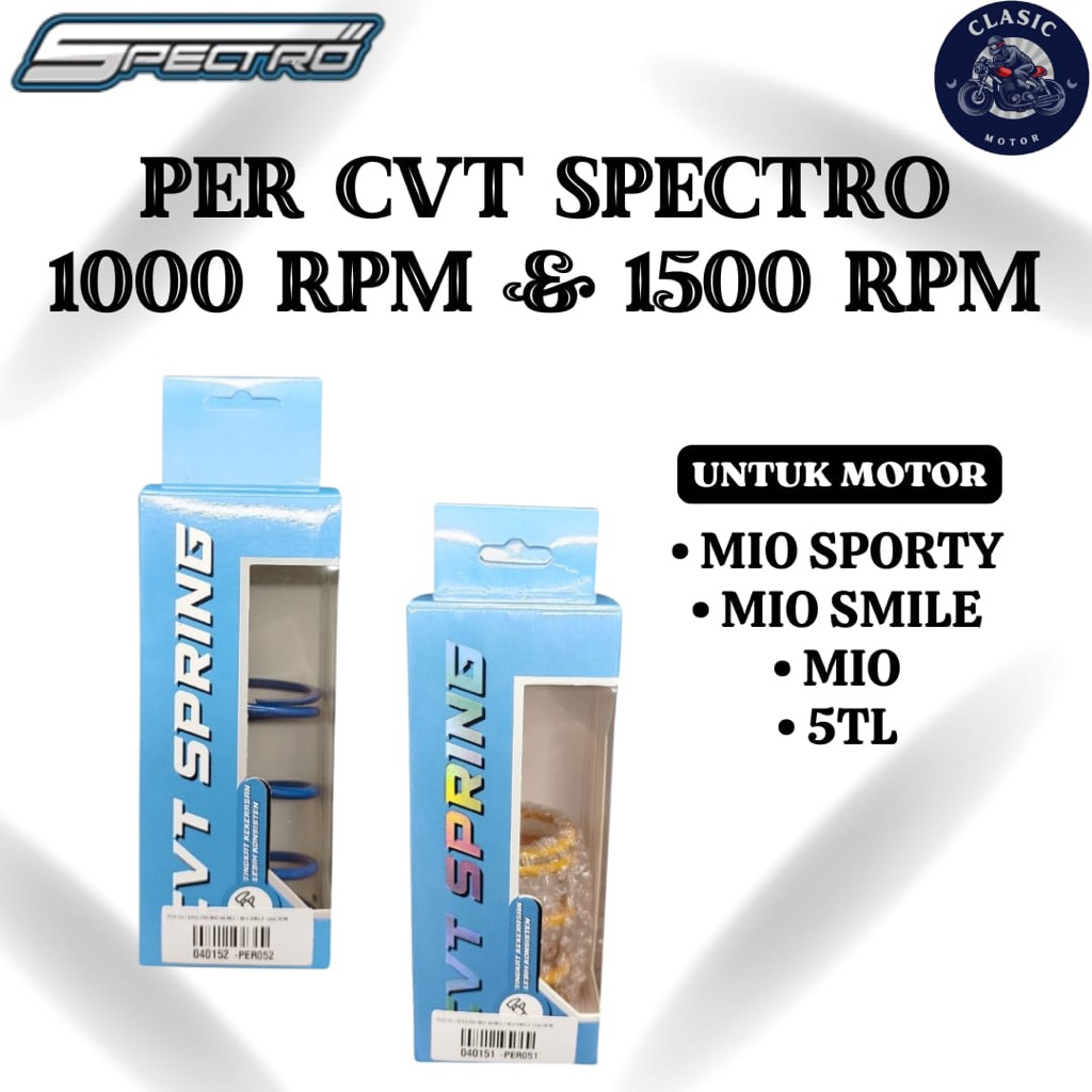 Per CVT Spring Spectro 1000RPM 1500RPM Mio Sporty Mio Mio Smile 5TL
