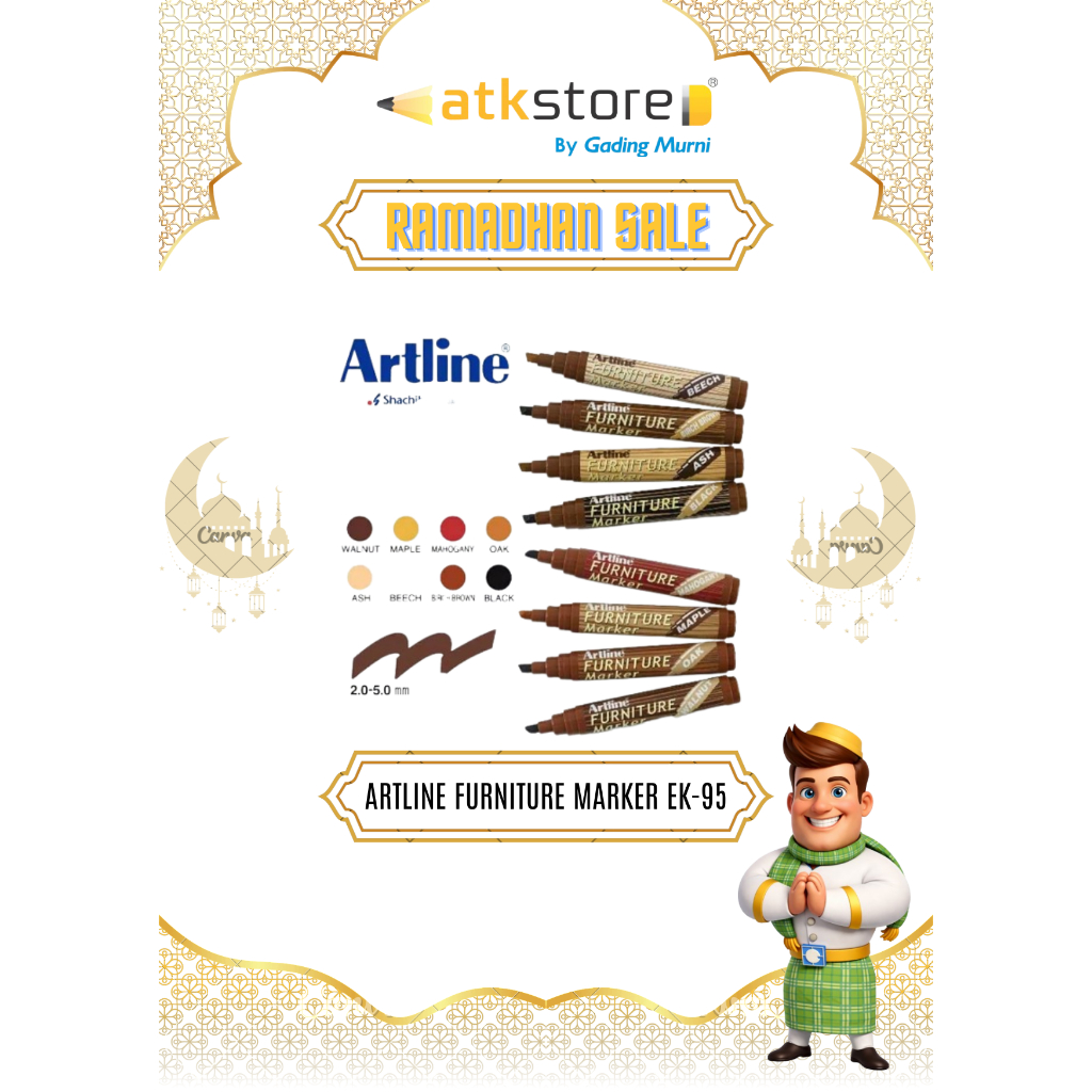 ARTLINE FURNITURE MARKER EK 95 2.0-5.0mm / PERMANENT FURNITURE MARKER