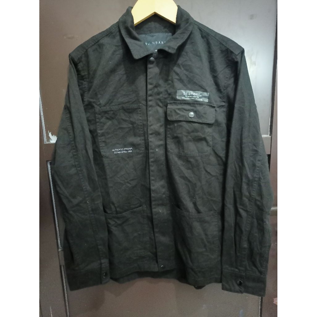 TBJ NEARBY BRAND BLACK CASUAL PARKA JACKET SIZE L