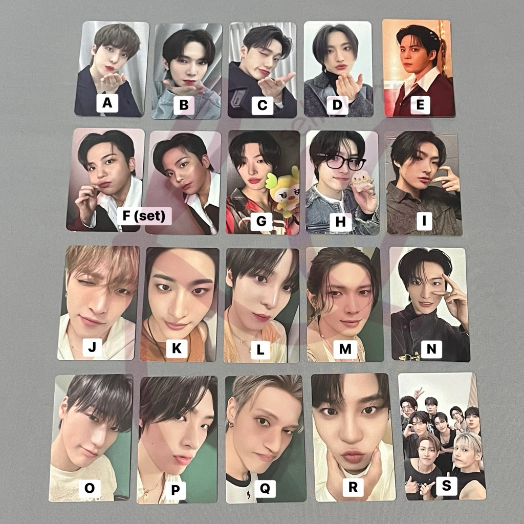 [JNE/SPX] ATEEZ photocards อย่างเป็นทางการ - hongjoong seonghwa yunho yeosang san mingi wooyoung jon