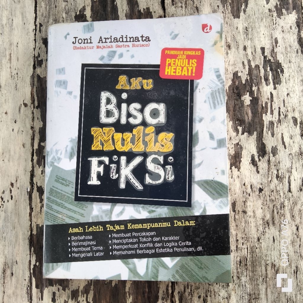 PRELOVED BOOK I CAN NULIS OF JONI ARIADINATAS FICTION