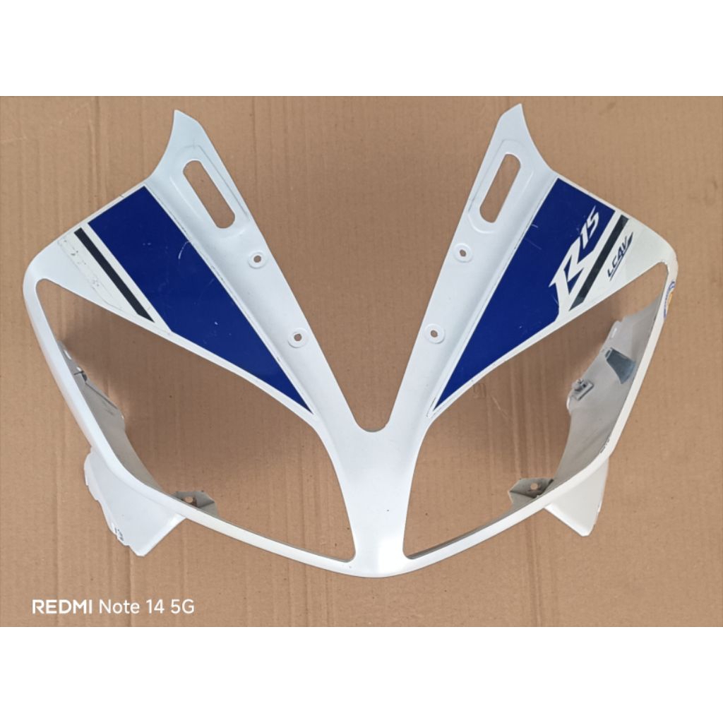 Body ครอบไฟหน้าเปลือกหน้าบน Yamaha R15 v2 เดิมวินาที